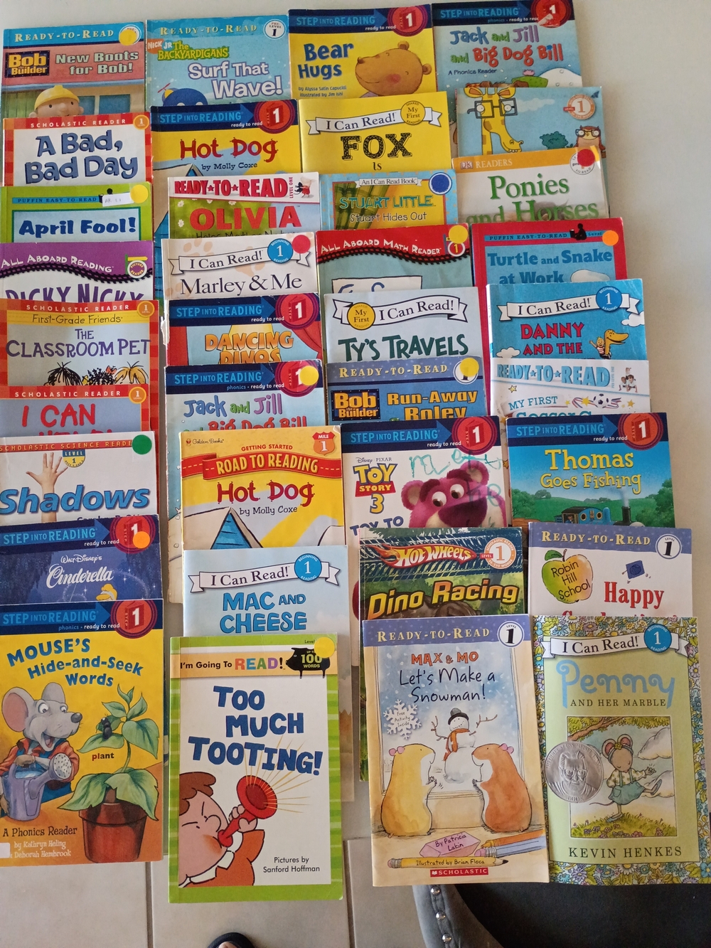36 Lot Level 1 AR Beginning Reader Ready-to-Read Children's Library Teacher Prek